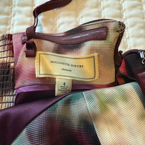 Moulinette Soeurs, strapless cocktail dress Size S(4), worn once - Picture 5 of 6